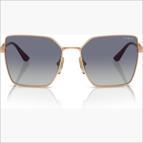 Metal Frame Square Sunglasses with UV Protection